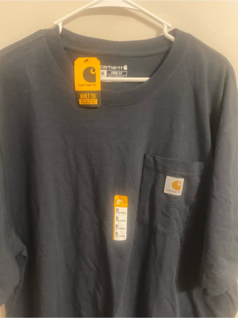 Carhartt Men's Pocket T-Shirt in gray Sz xl